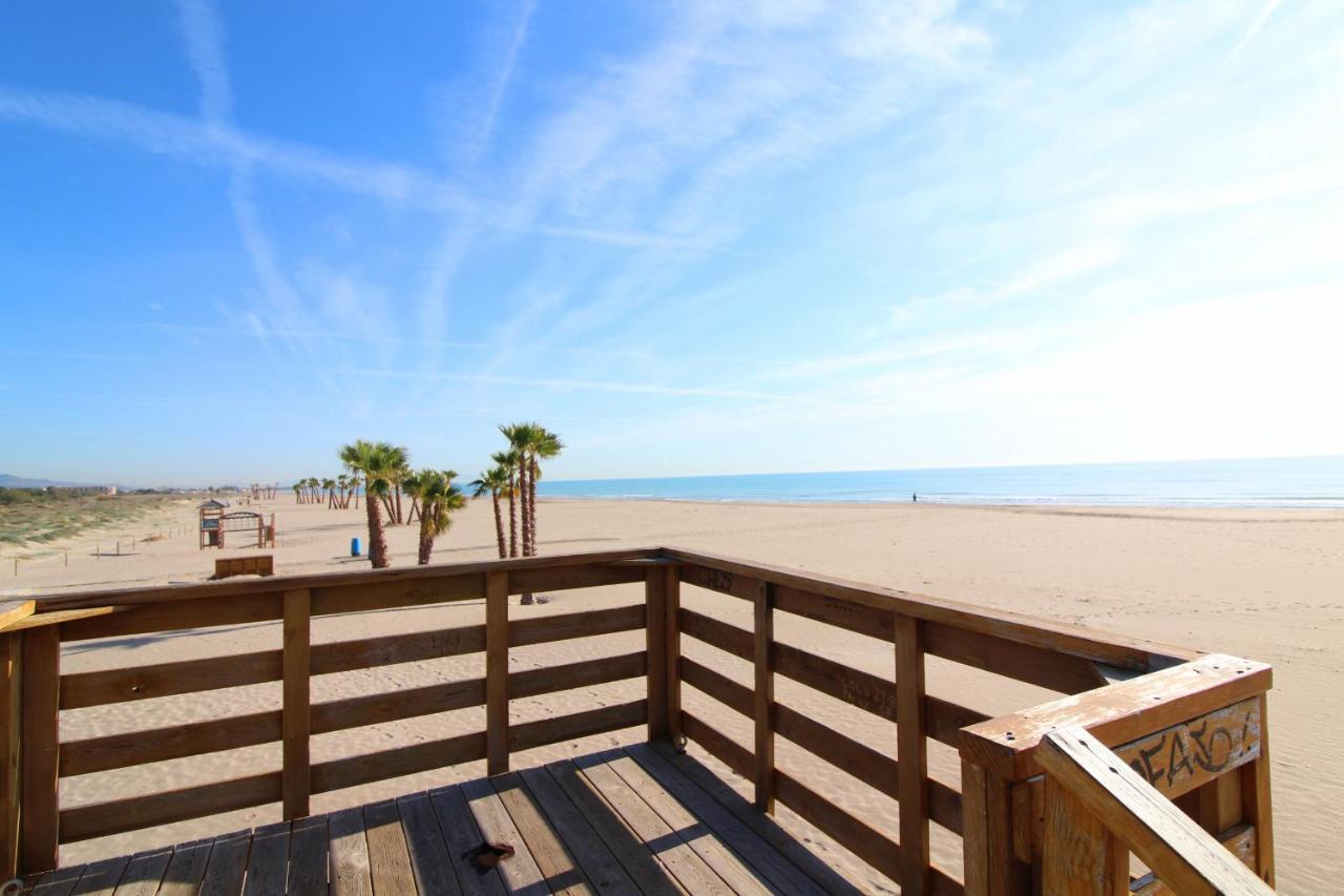 Global Properties, Apartamento Con Terraza Y Piscina A Un Paso De La Playa Canet d’En Berenguer Kültér fotó