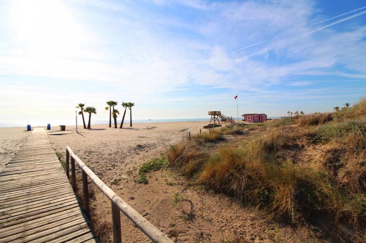 Global Properties, Apartamento Con Terraza Y Piscina A Un Paso De La Playa Canet d’En Berenguer Kültér fotó