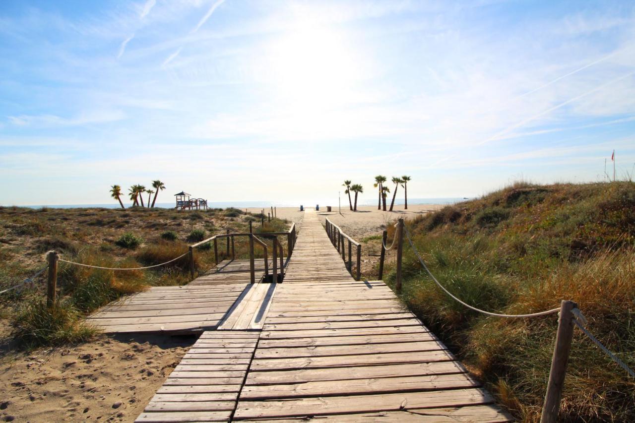 Global Properties, Apartamento Con Terraza Y Piscina A Un Paso De La Playa Canet d’En Berenguer Kültér fotó