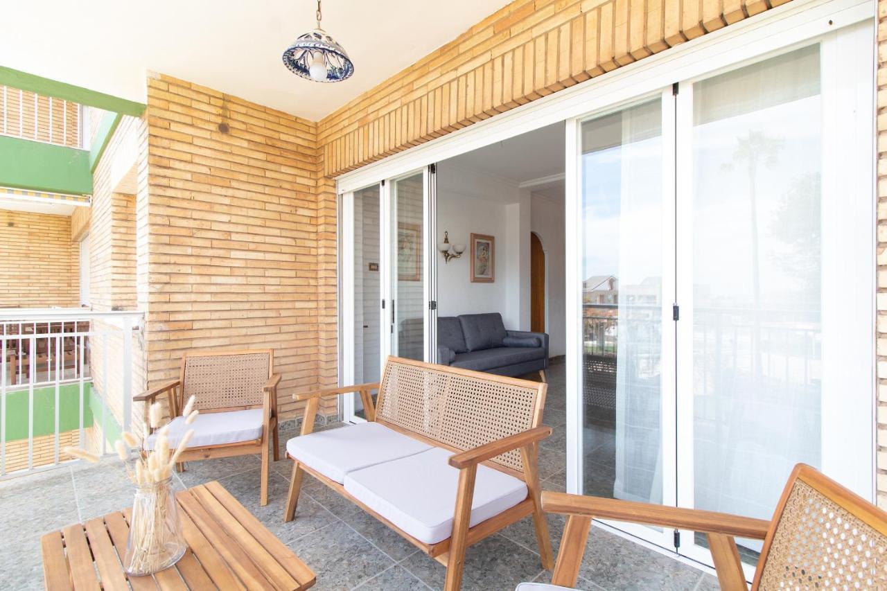 Global Properties, Apartamento Con Terraza Y Piscina A Un Paso De La Playa Canet d’En Berenguer Kültér fotó