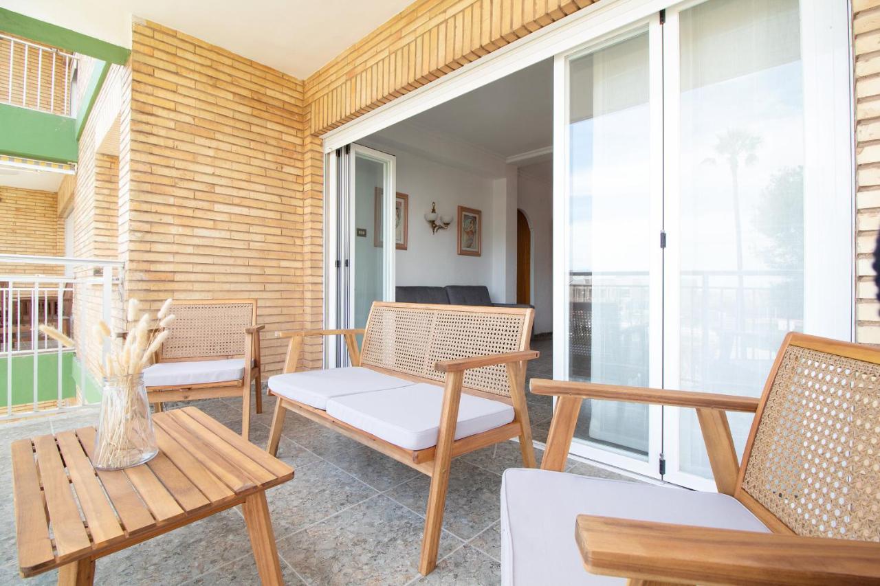 Global Properties, Apartamento Con Terraza Y Piscina A Un Paso De La Playa Canet d’En Berenguer Kültér fotó