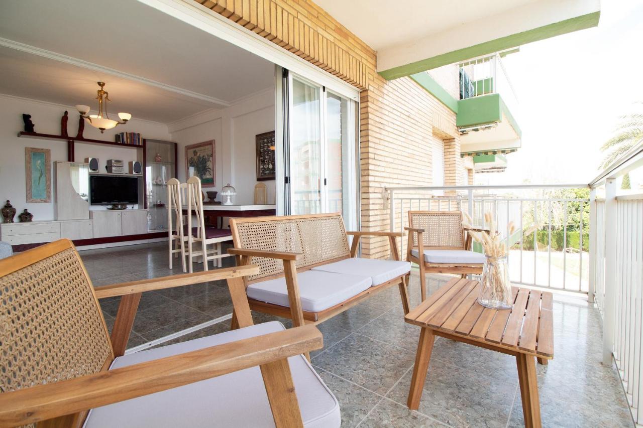 Global Properties, Apartamento Con Terraza Y Piscina A Un Paso De La Playa Canet d’En Berenguer Kültér fotó