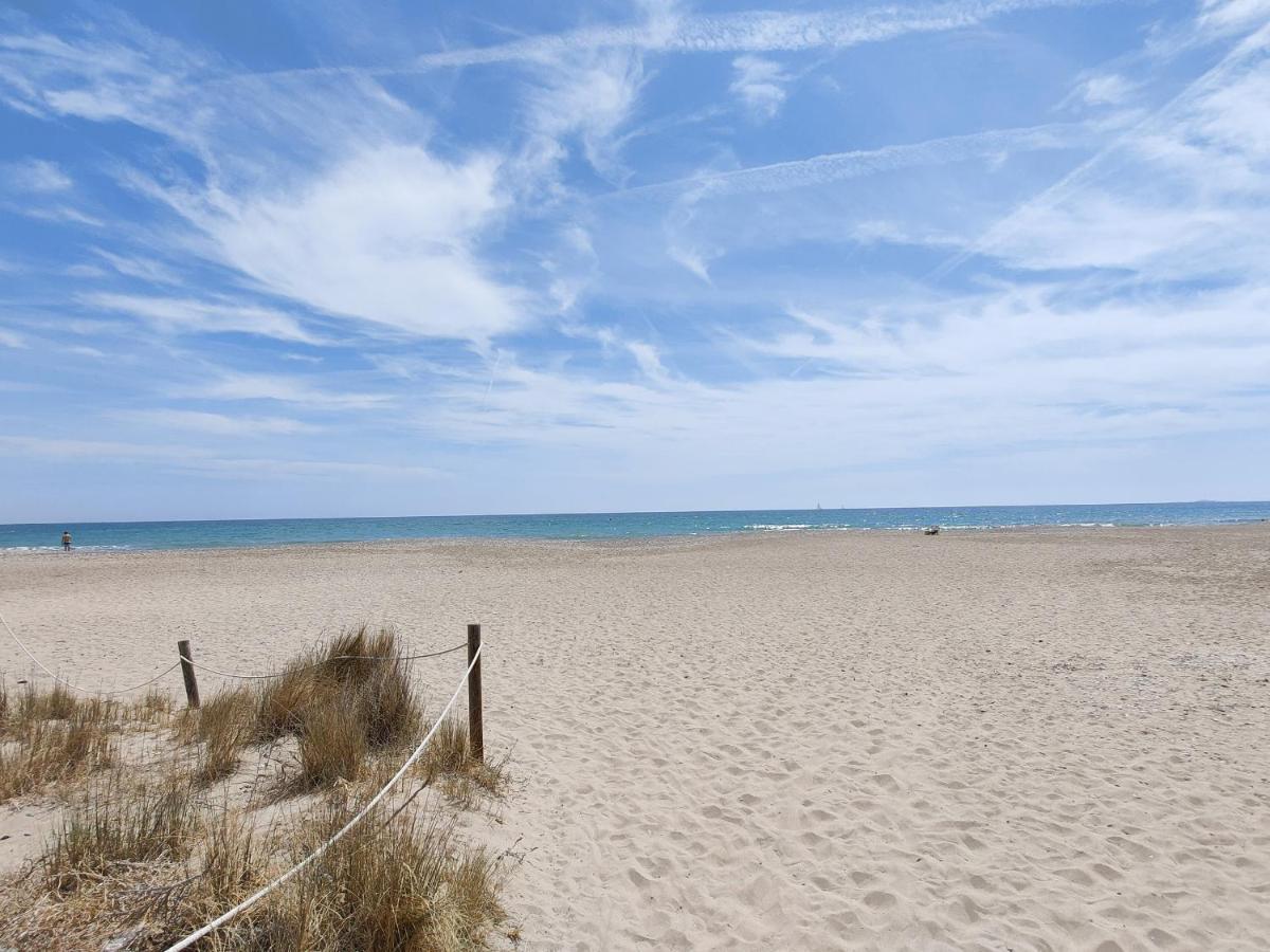 Global Properties, Apartamento Con Terraza Y Piscina A Un Paso De La Playa Canet d’En Berenguer Kültér fotó