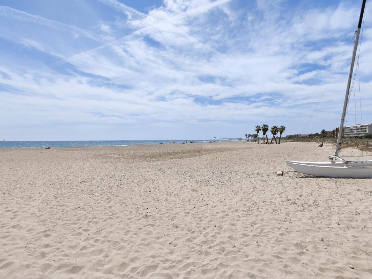 Global Properties, Apartamento Con Terraza Y Piscina A Un Paso De La Playa Canet d’En Berenguer Kültér fotó