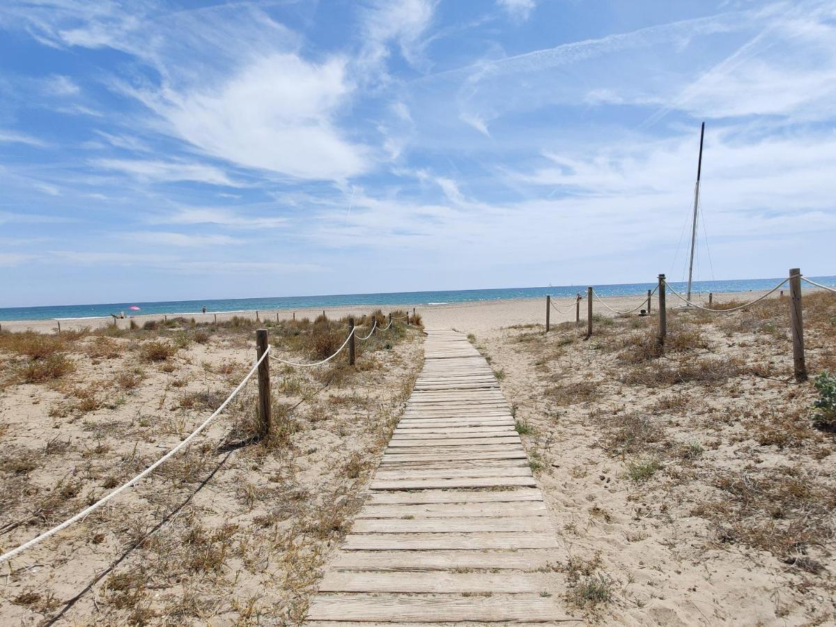 Global Properties, Apartamento Con Terraza Y Piscina A Un Paso De La Playa Canet d’En Berenguer Kültér fotó